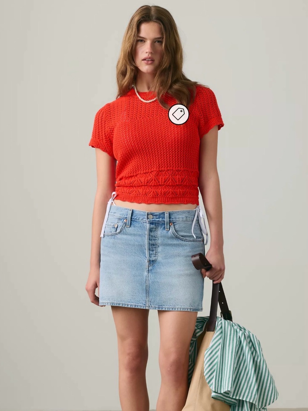 NWT Levi’s Icon denim skirt - size 24
